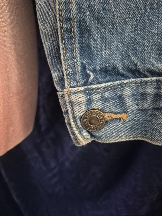 Levi's Orange Tab Vintage Denim Jacket Women's XS - Picture 8 of 11